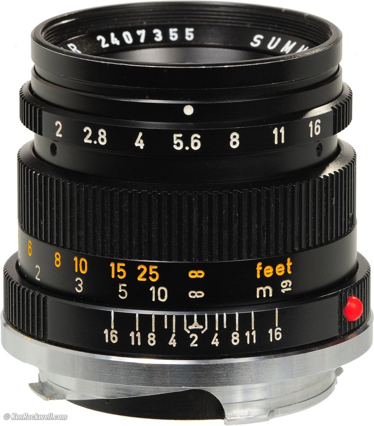 Leica 50mm Summicron Serial Numbers